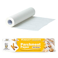 Katbite 205 SQ FT Heavy Duty Parchment Paper Roll -15 in x 164 ft Baking Paper For Cooking, Air Fryer