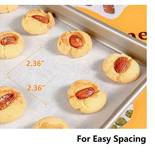 Katbite 200pcs 12x16 in Heavy Duty Flat Parchment Paper, Parchment Paper Sheets for Baking Cookies, Cooking, Frying, Air Fryer